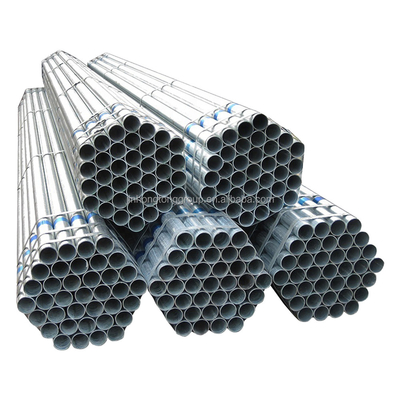 Tubos de aço Gi aço leve galvanizado quadrado carbono A36 S235 S275 S355 Q195 25 mm aço Gi tubo redondo preço