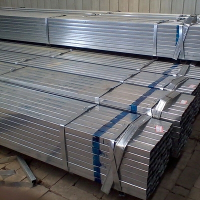 Tubos quadrados de aço Ms Tubos quadrados de aço 4x4 Peso Tubos metálicos Galvanizados Quadrados Preço por Kg