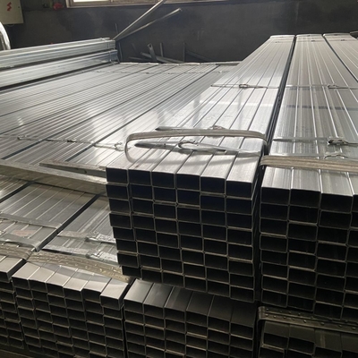 10 mm espessura tubo de aço retangular agricultura agricultura tubo quadrado 30x60 tubo pré-galvanizado