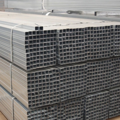 Tubos de ferro de secção oca laminados a quente Tubos metálicos quadrados sem costura Tubos de aço