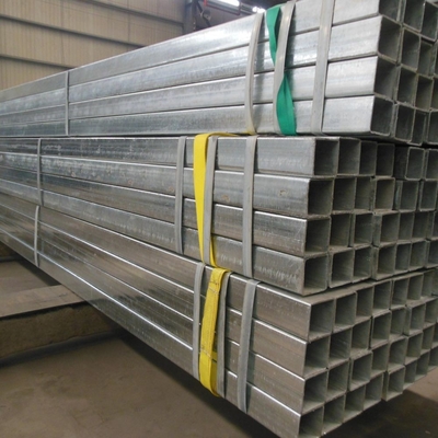 En10219 St37-2 20x20 25x25 40x40 50x50 60x60 20x40 30x50 150x150 Tubo de secção oca quadrado de aço galvanizado