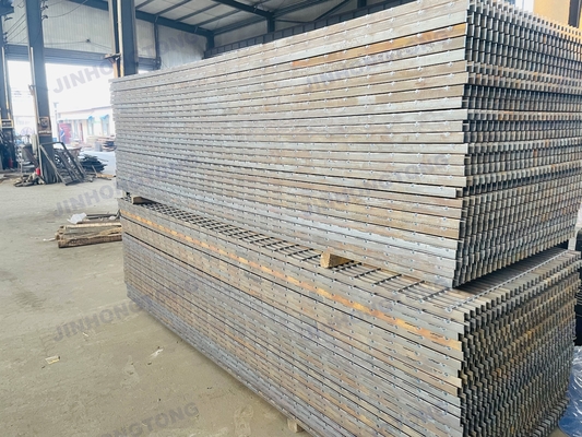 Preço da fábrica Grate de piso de aço galvanizado 30 polegadas Garage Anti deslizamento de aço pasarela Grating para piso