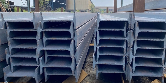 Material de construção Casa Estrutural Feixe de aço carbono laminado a quente 10 X 10 6m Feixe de secção H I