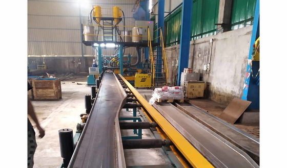 Material de construção Casa Estrutural Feixe de aço carbono laminado a quente 10 X 10 6m Feixe de secção H I