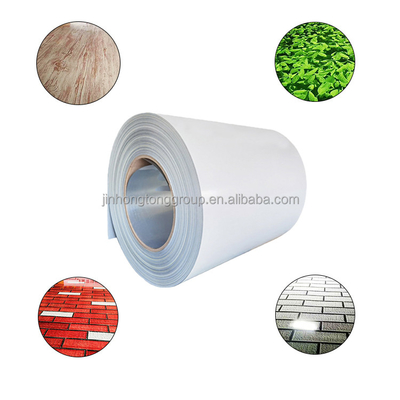 o código de cor branco 9016 do ppgi prepainted o ppgl de aço galvanizado da bobina 0.4mm nas bobinas que de aço a cor revestiu PPGI de aço