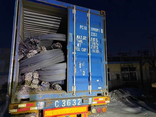 Indústria da Construção HRB400 HRB500 Rebar de aço deformado JHT Rebar de aço carbono