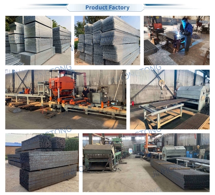 Plataforma de aço grelha escada galvanizado piso de edifício aço galvanizado grelha preço