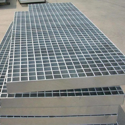 Material padrão Q235 201 304 316 Grelhas de aço galvanizado para piso, cobertura de esgoto, drenagem, grelha, plataforma