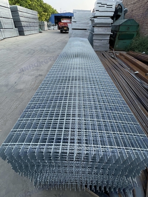 Shandong JHT Corrugado Cross Bar Steel Grating Custom Desconto Preço grating metal de aço