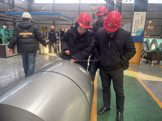Afp Az150 Az275 G550 Gi Zinco Alumínio Ferro Roll Strip Folha de Metal Color Coated Aluzinc Galvalume Steel Coil