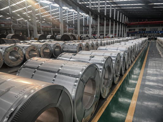 Az40 Galvalume Steel Coil 55% Al - Zn Alloy Steel Plate Galvanized Coil Fabricação Profissional Galvalume Steel Coil Az20