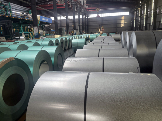 Az40 Galvalume Steel Coil 55% Al - Zn Alloy Steel Plate Galvanized Coil Fabricação Profissional Galvalume Steel Coil Az20