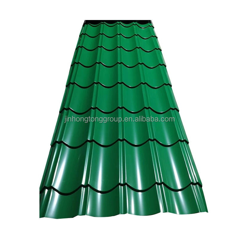 Folha de telhado de ferro/aço galvanizado CGI revestida por cores para material de construção