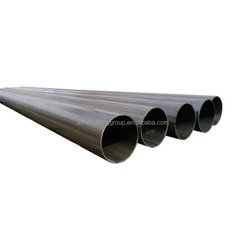 6-150 mm Diâmetro S235jr S355j0 S355j2 Tubos soldados de aço carbono de costura reta para material de construção