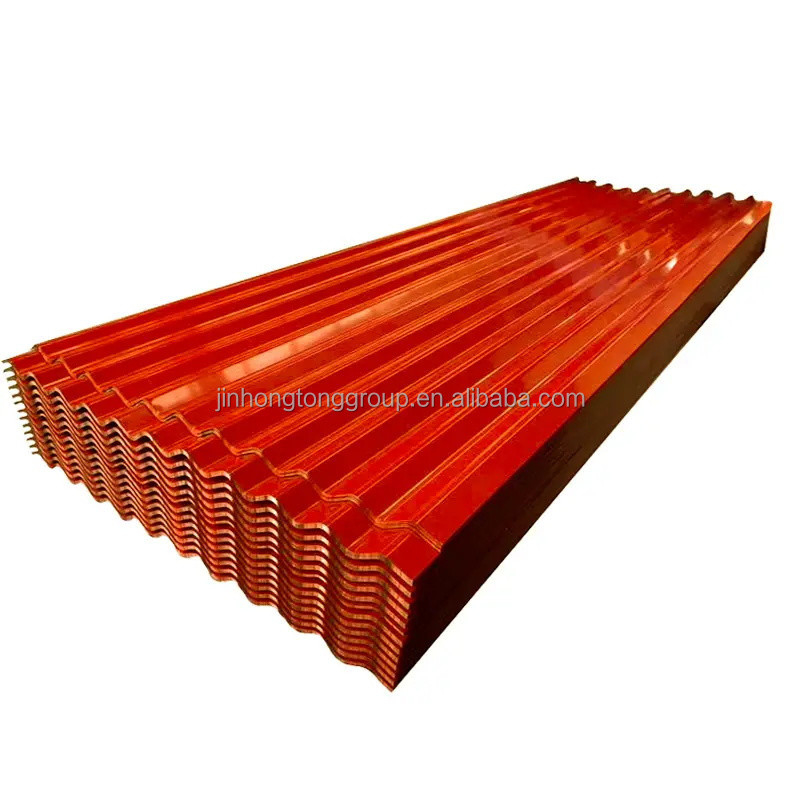 Amostra PPGI CGI revestido de cor corrugado/onda galvanizado de ferro/aço