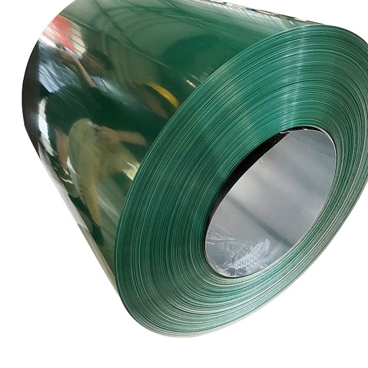 Círculo de aço revestido de cor pré-pintado personalizado Círculo de aço revestido de cor Ral cor 0.12mm Dx51d Círculo de aço de cor verde Ppgi Placas de papel branco