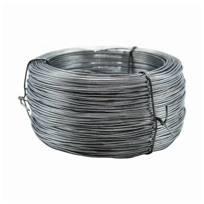 Zinco galvanizado Bwg 16 20 Ferro Metal pesado Gi Rebar de aço Fios de ligação de fibras de nylon revestidos de fibras de ligação para materiais de construção
