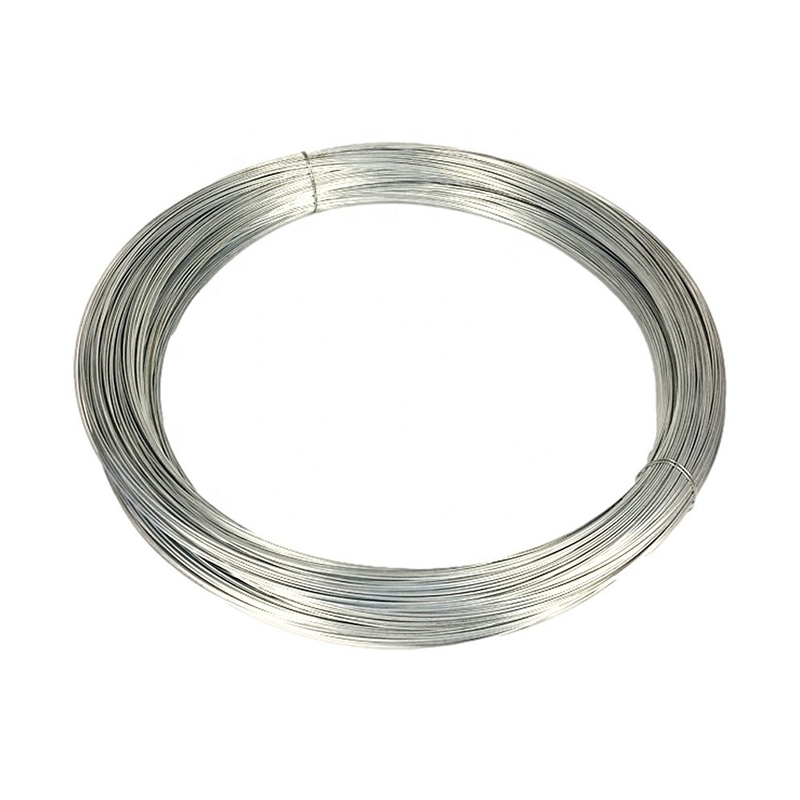 Q195 Q235 45 60 65 70 80 82B Arame de aço galvanizado de alta resistência Oval 17/15 3,0 x 2,4 mm 700kgf para construção