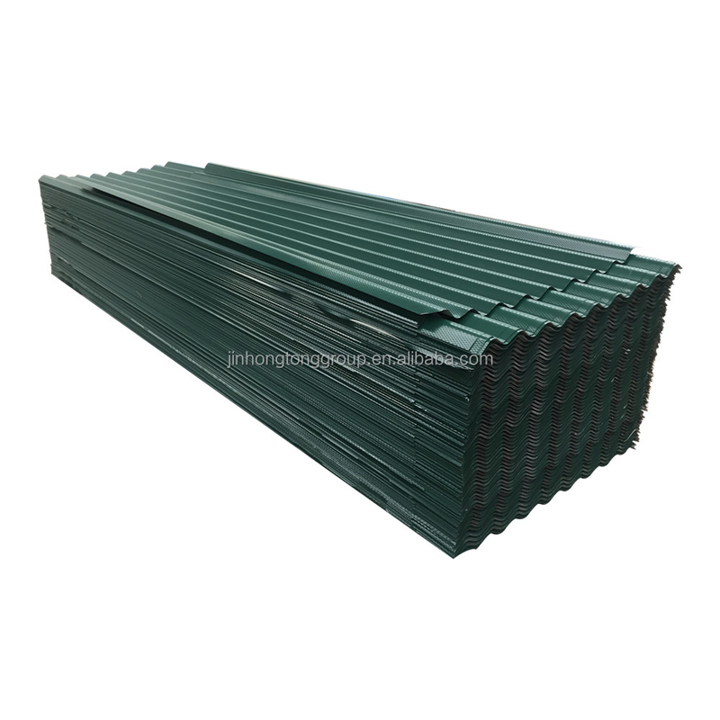 Folha corrugada PPGI de cor RAL personalizada para painel de material de telhado de aço galvanizado
