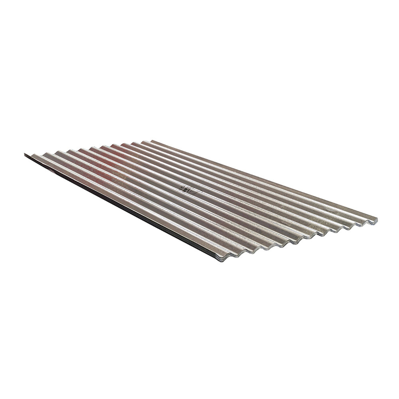 Folhas de telhado corrugadas de aço aluzinco de 0,4 mm de espessura para dureza média em telhados residenciais / edifícios comerciais