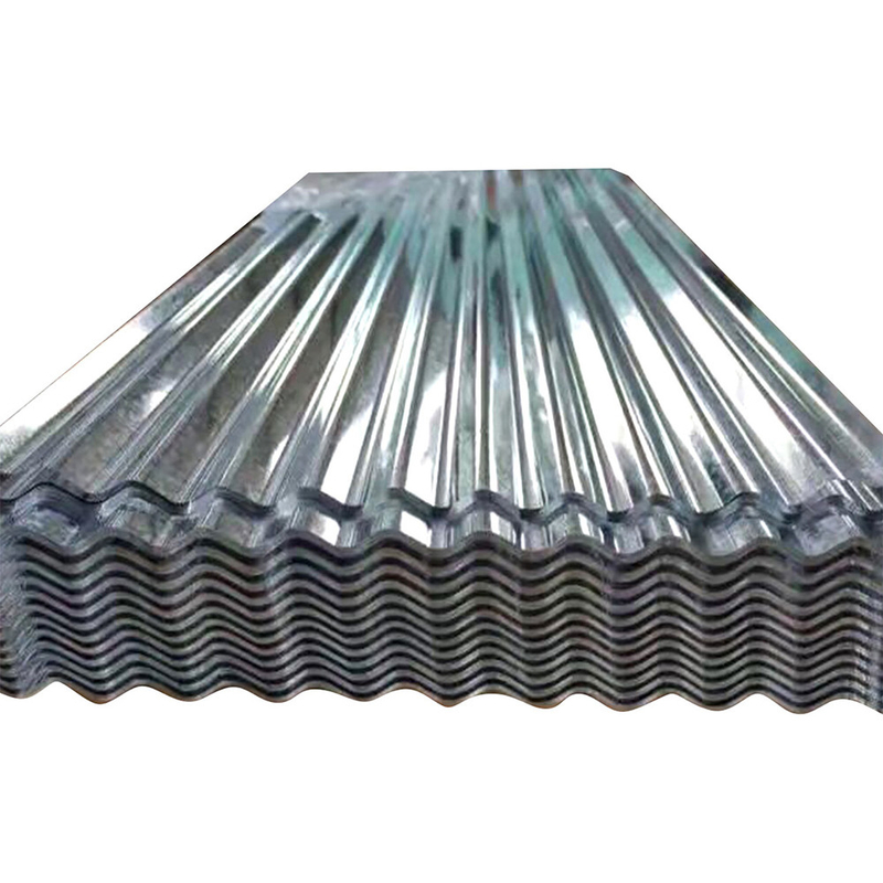 Telhado de aço galvanizado de chapa de ferro corrugado de alta resistência personalizado com serviço de descolamento e revestimento Z10-Z29