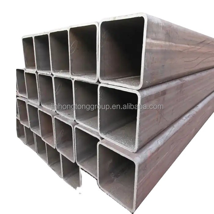 Tubo Quadrado Galvanizado a Quente Tubo de Ferro 0,9 mm Tubo de Gi Tubo Perforado revestido em pó Tubo Quadrado de Aço Galvanizado Estrutural