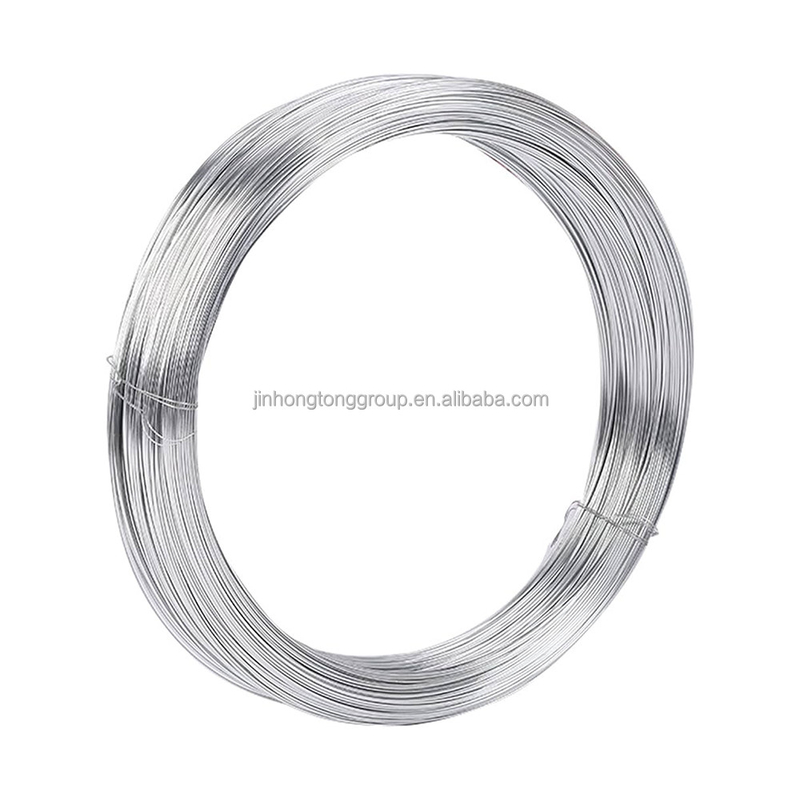 Bwg16 Bwg20 Bwg21 Arame de cercas galvanizado de aço de baixo carbono Arame galvanizado para ligação e malha Diâmetro 0,2 mm-8 mm Arame plano