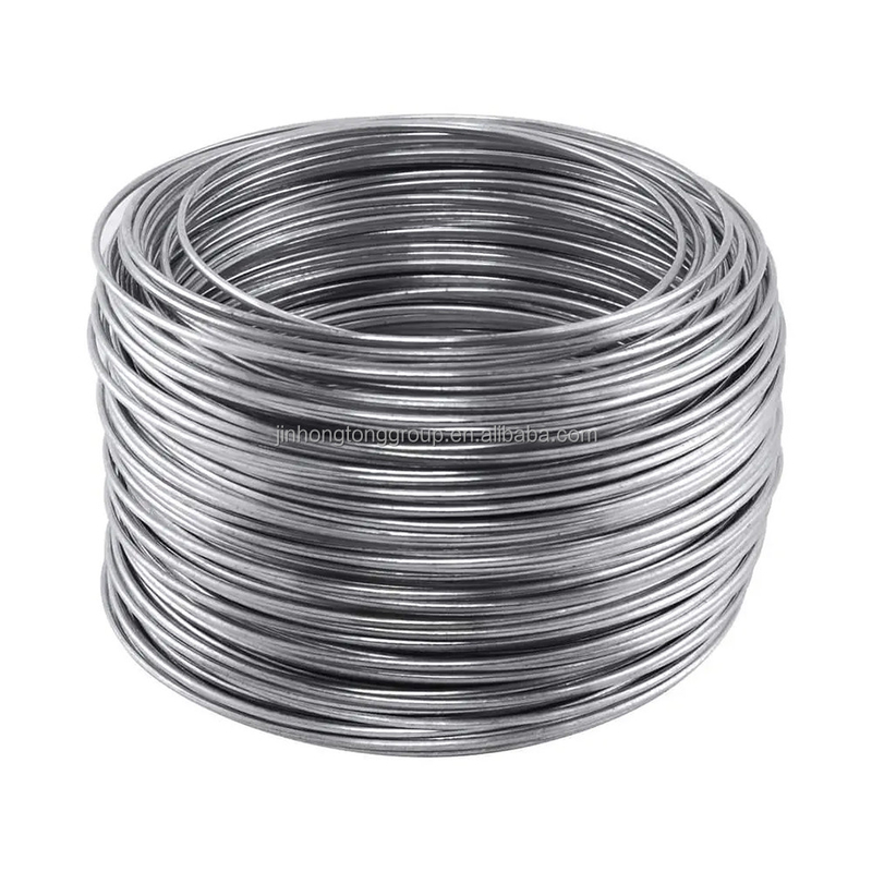 Galvanizado Metal pesado GI Rebar de aço de ligação de fio de nylon revestido fio de ligação para reforço de estruturas de concreto
