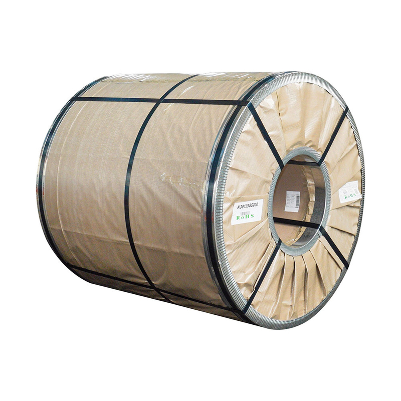 Galvanizado Magnésio Alumínio Cobre de aço revestido de zinco com tecnologia Galvanizado Alumínio Magnésio em 600mm a 1500mm Largura