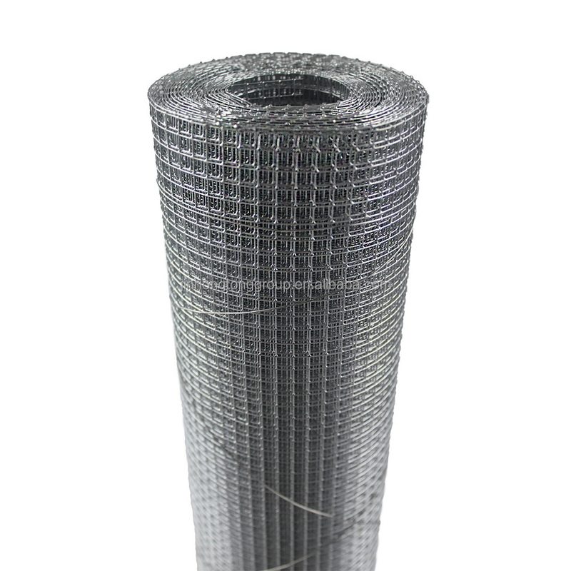 Proteção de ecrã e malha de arame de ferro galvanizado soldado com revestimento de PVC galvanizado a quente