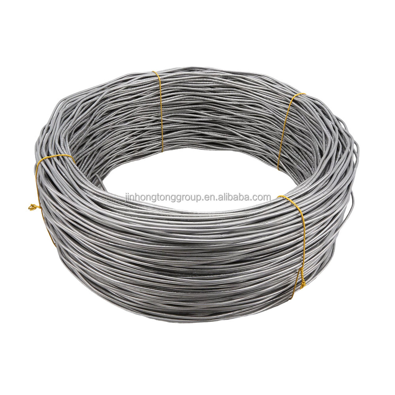 Suporte direto de arame de aço galvanizado 5,5 mm 6,5 mm 8 mm Q195 Q235 SAE1006 SAE1008 para comprimento personalizado