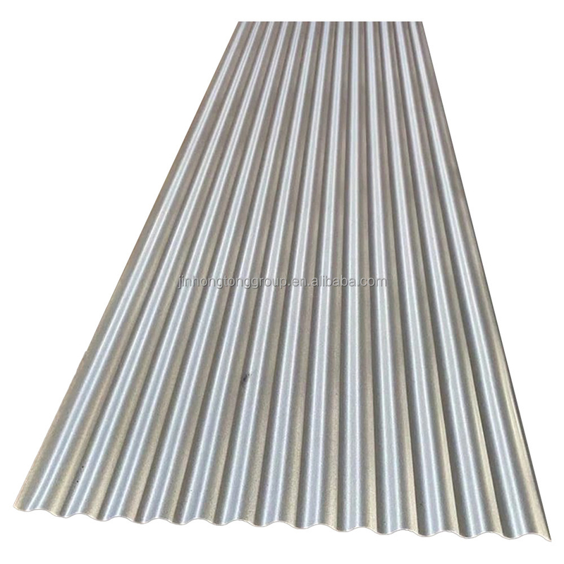 Folha de telhado de aço galvanizado de 22 Gauge para telhado Folha de telhado de metal de zinco acessível e durável 1400-1799mm comprimento