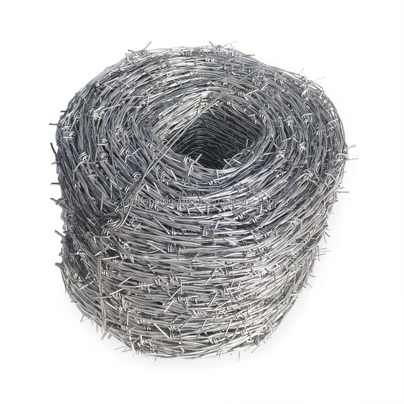 Comprimento da barra 1,5 cm-3,0 cm fio de ferro PVC revestido ou galvanizado fio de barbear Concertina com alta resistência à tração