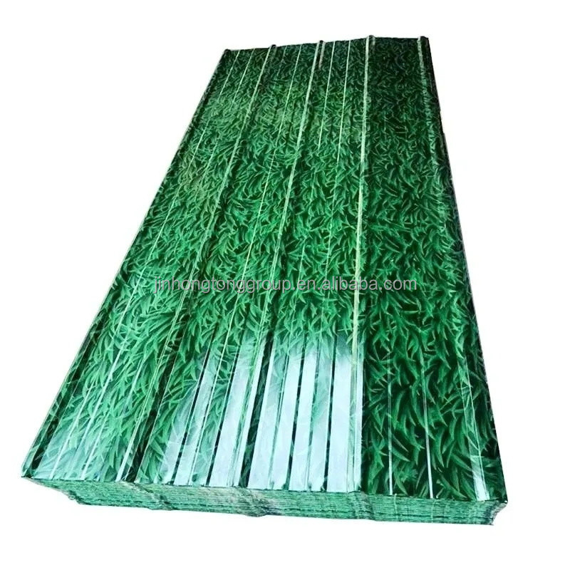 1400-1799 mm comprimento PPGI folha de telhado galvanizado ondulado com espessura de 0,1 mm e SGCC/CGCC/DX51D Z/Q195-Q345