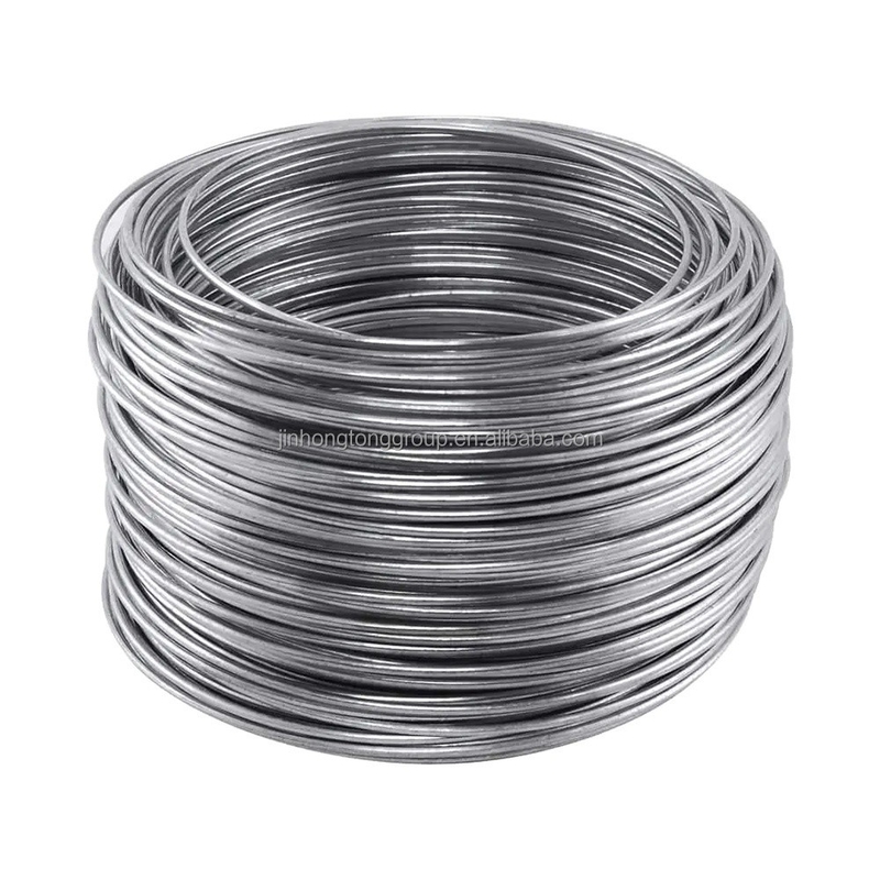 Pedido do cliente galvanizado a quente de aço leve MS GI fio 0,7 mm 0,8 mm 1,2 mm 1,6 mm 1,8 mm 2 mm Diâmetro com superfície preta