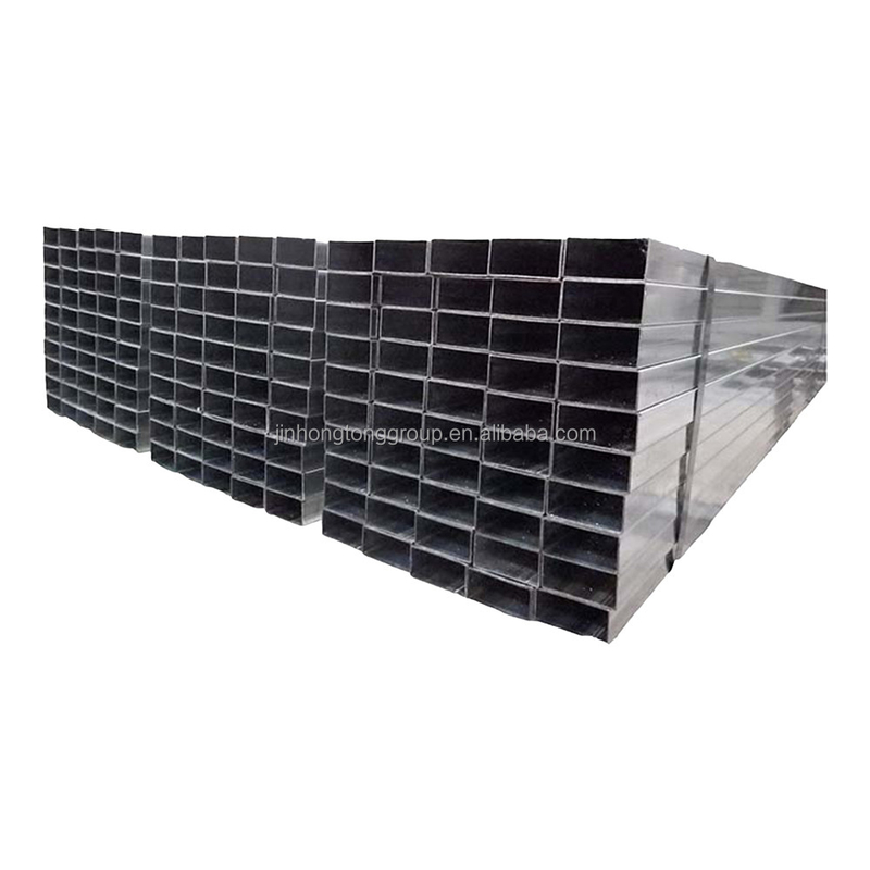 ASTM DN60 80 Sch.20 40 Tubo Galvanizado Quadrado Retângulo Quadrado Tubo Galvanizado Diâmetro Tubo Galvanizado Soldado