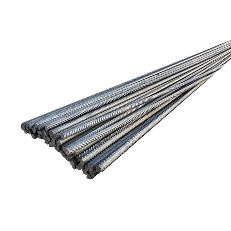 HRB400 HRB335 Rebar de aço D10 D12 D16 D20 Barra redonda deformada comprimento 6m 8M 9m 12M para reforço de concreto