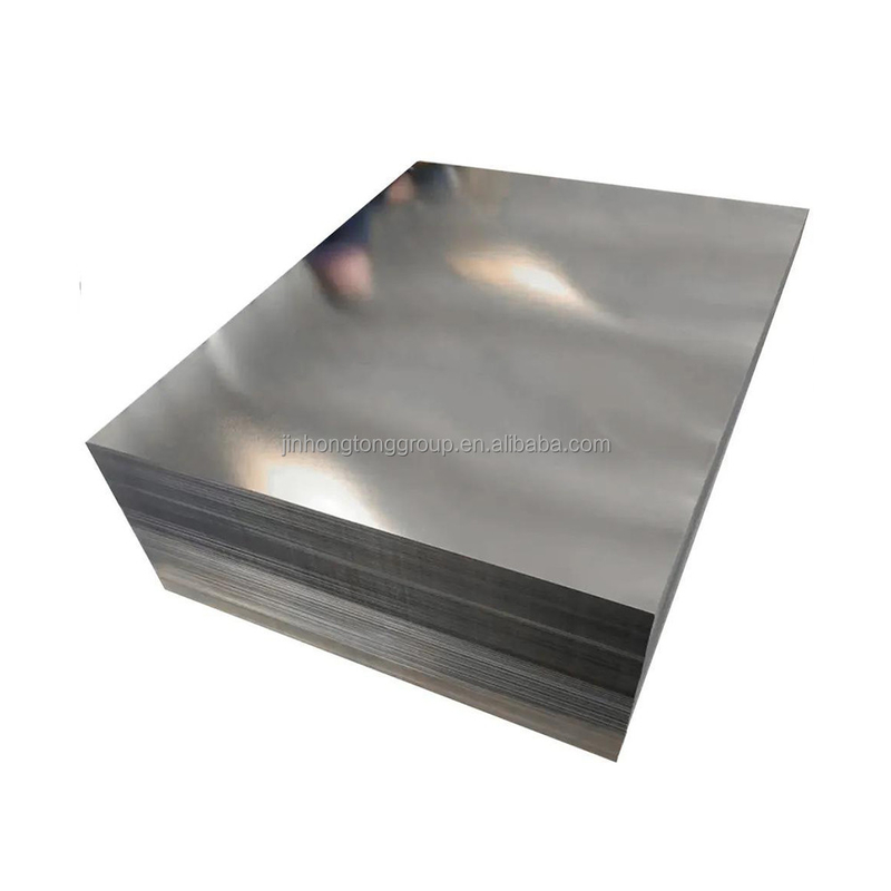 Chapa de aço galvanizado a quente DR8 DR9 T4 T5 Folha de estanho eletrolítico para superfície brilhante e revestimento de estanho 0,005-0,015 mm