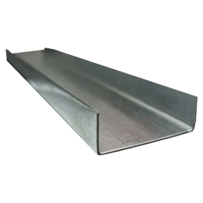 Feixe galvanizado de canal feixe U Q235B SS400 Q345B aço estrutural leve de carbono laminado a quente u canal c canal padrão ASTM