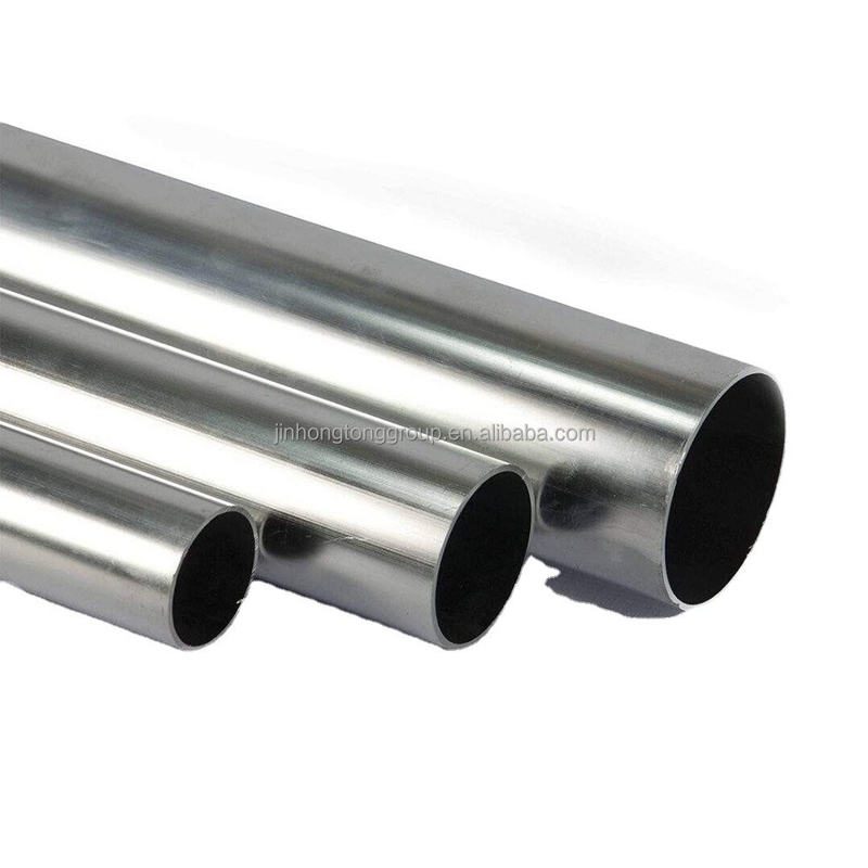 ASTM A554 HL D2 Tubos de aço inoxidável tratados para engenharia de instalações facturados por peso real, redondo, quadrado e retângulo