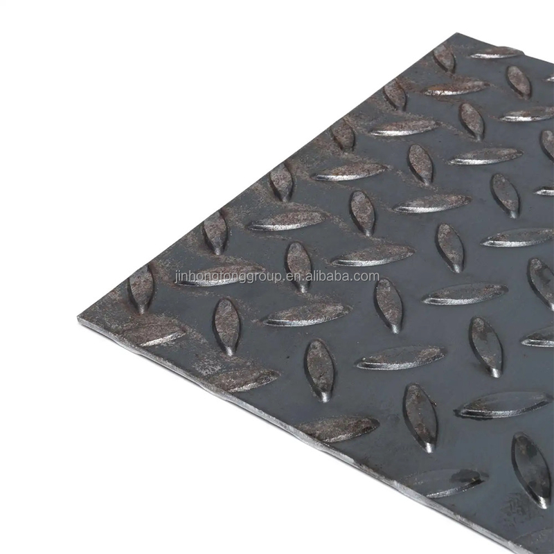 347 ASTM Standard S235 Calculadora de peso de chapa a quadros 4,5 mm Antiderrapante MS Chapa de piso a quadros de aço leve