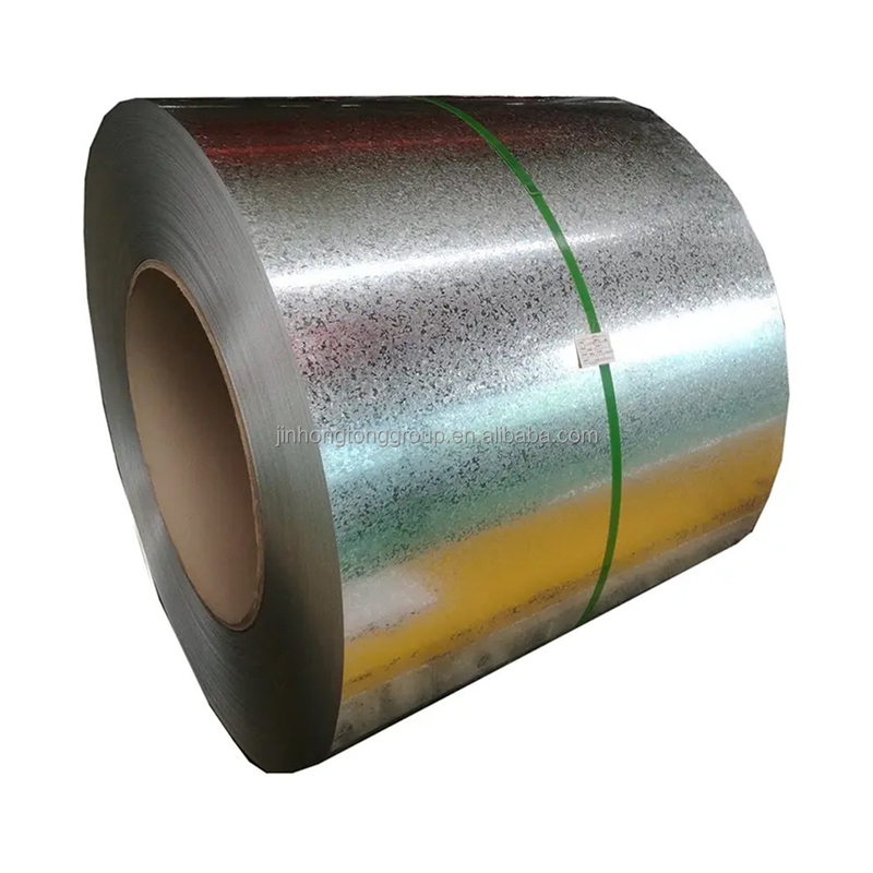 Materiais de construção DX51D Z gi rolos/fias/bobinas de aço galvanizado revestido de zinco com espelho mínimo e certificado BIS