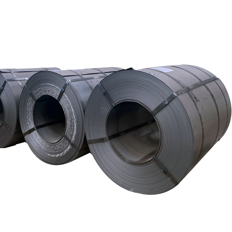0.2-3mm Largura bobina de aço HRC Mild Ms Ferro Preto A36 Ss400 Q235 Q355 Q345ms S275jr Placas laminadas a quente bobina de baixo carbono