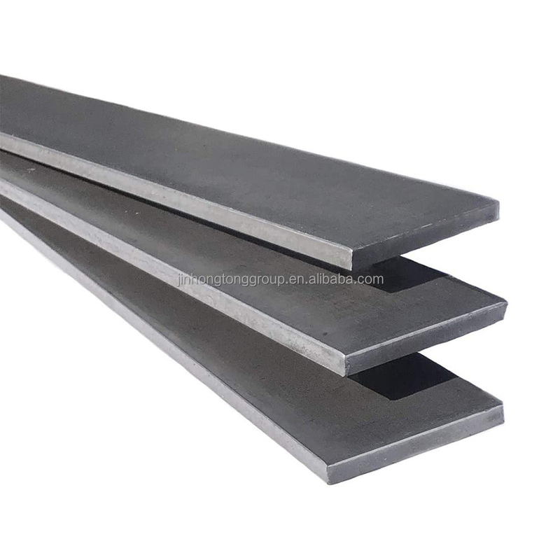 Barras planas de aço carbono A36 não ligado de largura 12 mm-200 mm para projetos estruturais e arquitetônicos