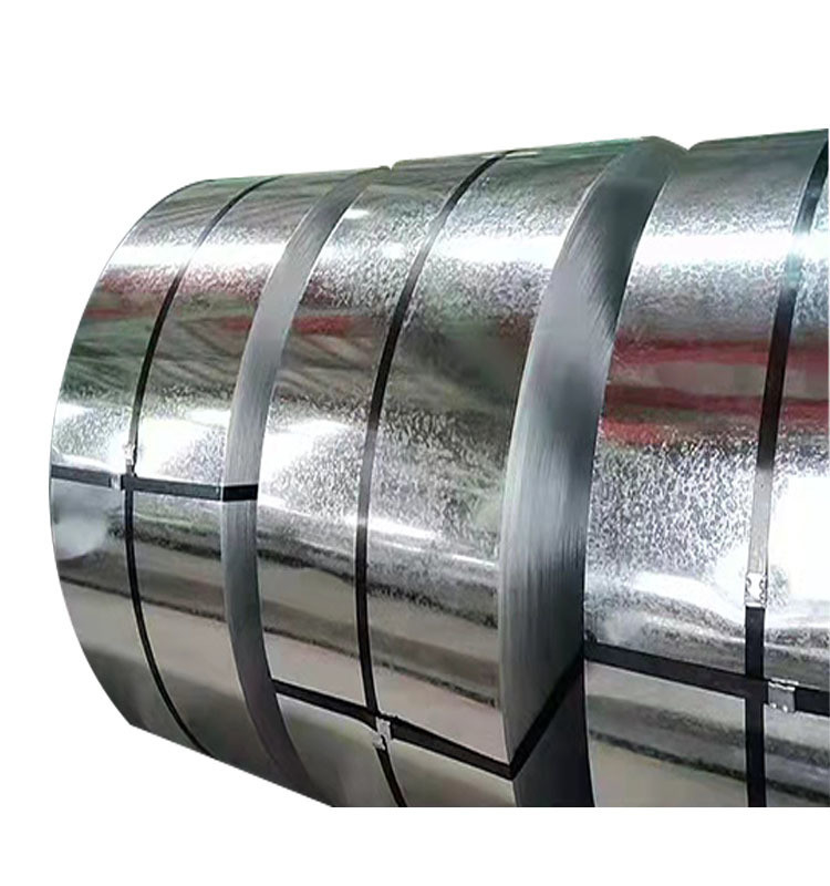 SGCC DX51D Metal GI Coil Z60 Hot Dip PPGI Galvan Coil Roll Chapa de aço em bobina com ampla aplicação