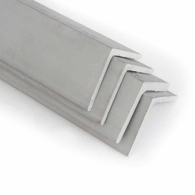Barras de ângulo de aço inoxidável de saída Ferro por kg 0,3 mm a 3,0 mm igual L ângulo SS Bar com buraco para seus projetos de construção