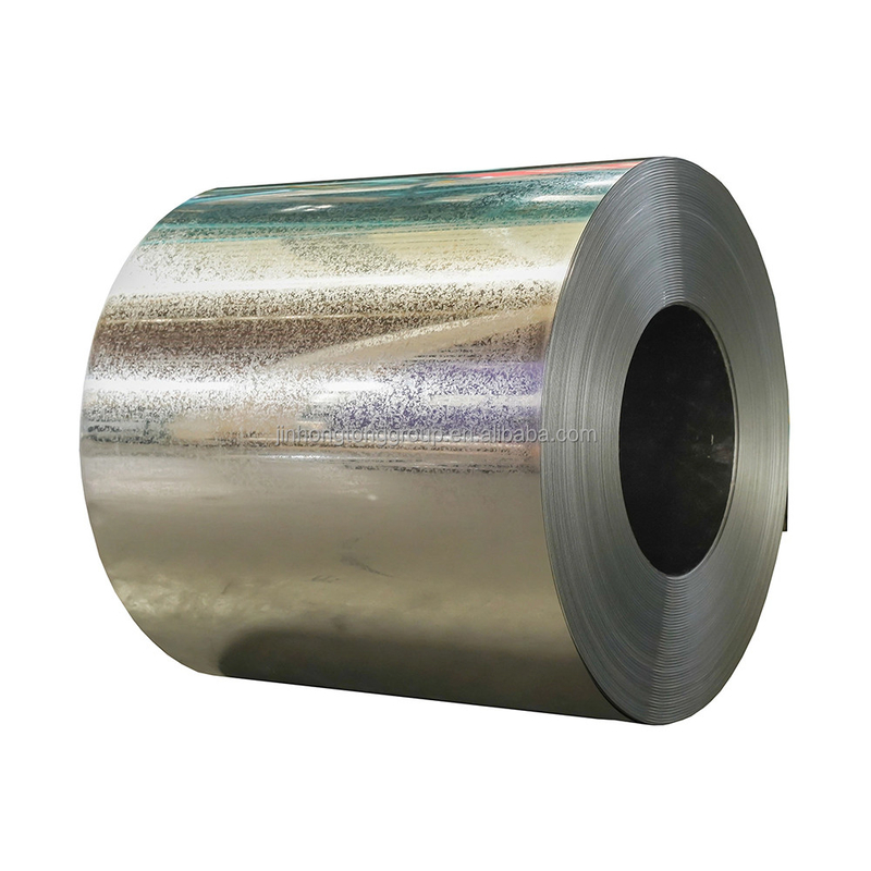 Empilhadeiras de aço carbono revestidas com zinco regulares 0.8mm 60g 100g 150g 200g para fabricação de chapas onduladas com baixo GI/GL de carbono