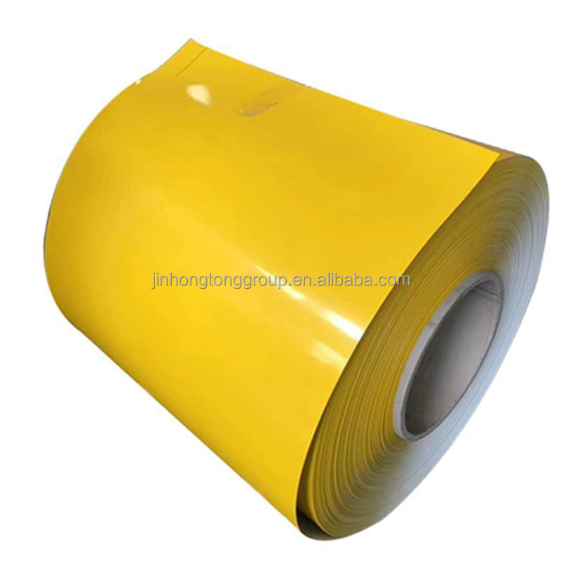 PPGL Chapa de ferro galvanizado revestida por cor PPGI TDC51D Z Bobina de aço pré-pintada para serviço de processamento de comprimento de perfuração