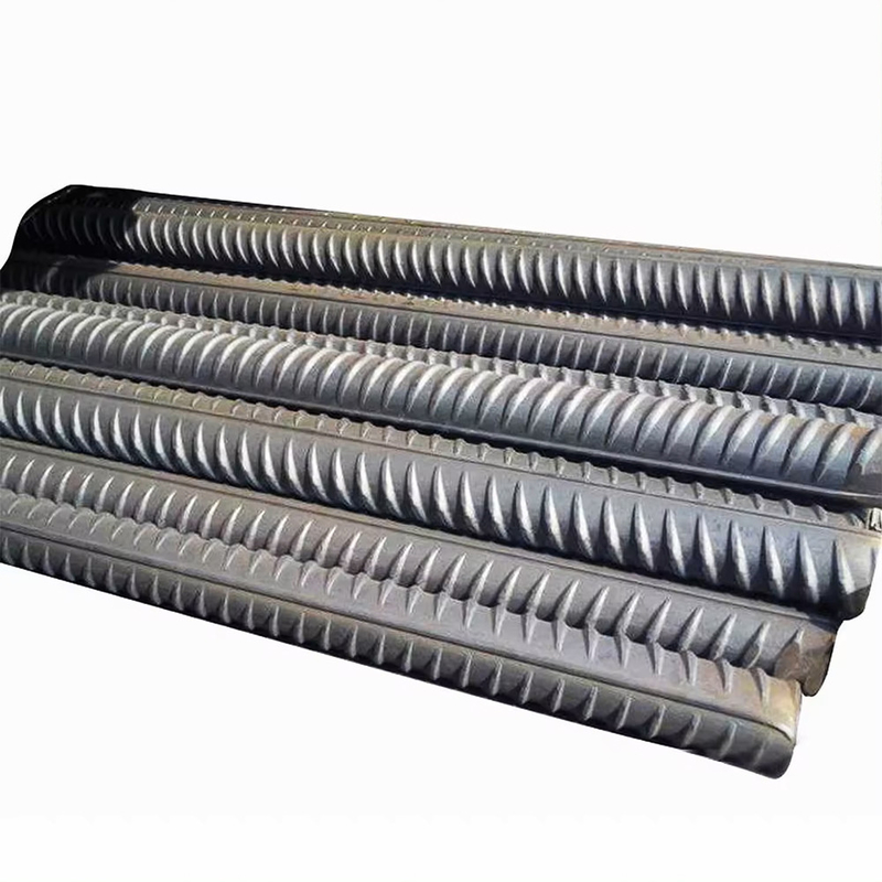 Rebarras de aço carbono de alto nível HRB400/500 ASTM A615 BS4449 para edifícios comerciais comprimento 8M