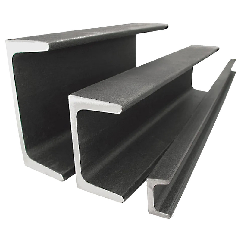 Q235/Q345/SS400/Q420/Q460/S235JR Estrutura por encomenda Galvanizado C Canal Aço em forma de U Canal de aço não perfurado 2024